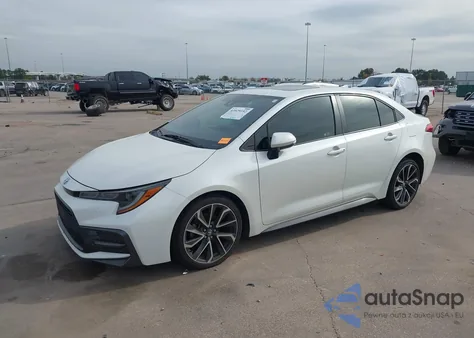 2020 Toyota Corolla Xse из США, поврежденный, VIN JTDT4RCE7LJ003697